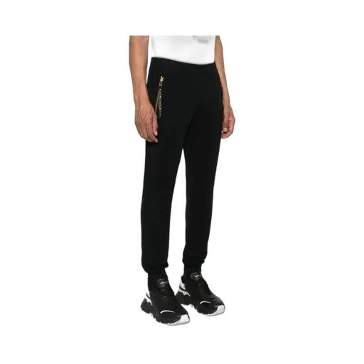 Logo-Lettering Cotton Track Pants