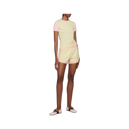 Contrast Trimmed Shorts