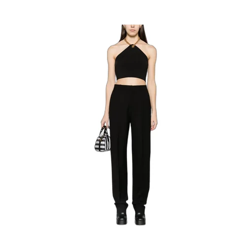 Chain-Link Cropped Top