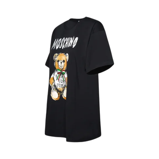 Teddy Bear Printed Crewneck T-Shirt