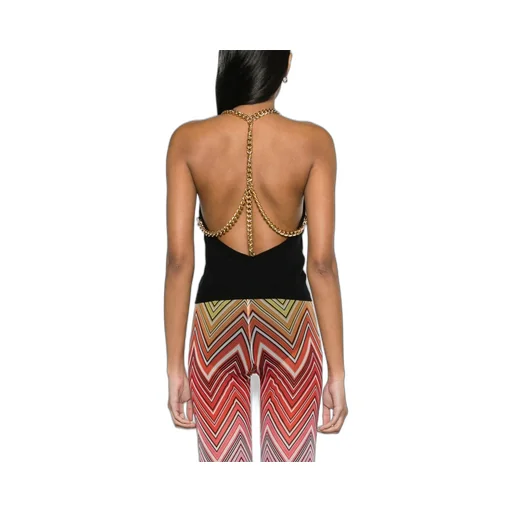Open Back Chain Link Top