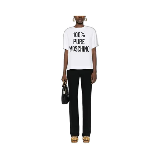 Press-Creased Straight-Leg Trousers