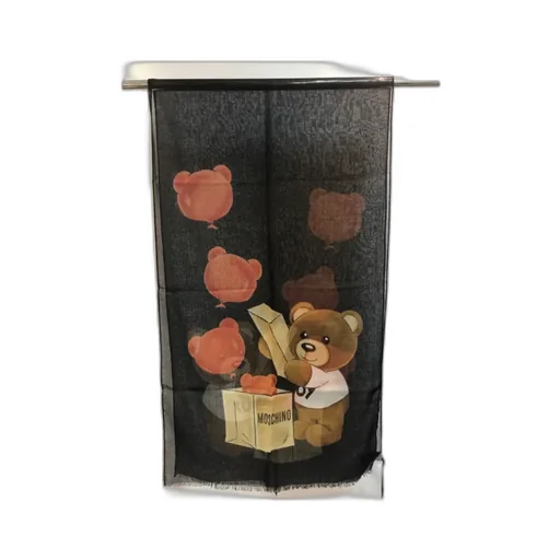 Teddy Bear Print Scarf