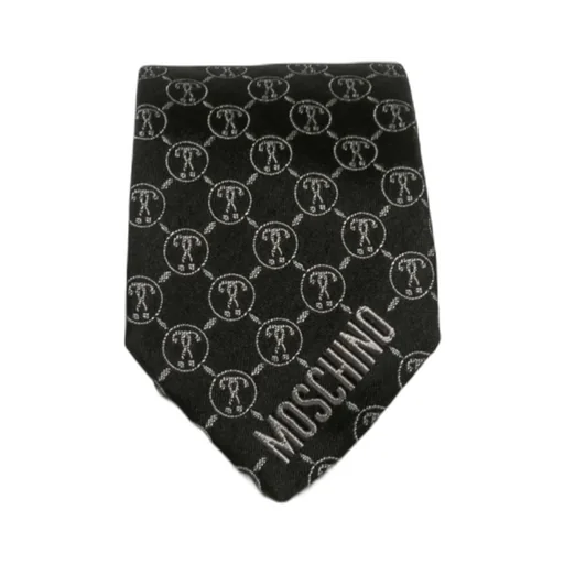 Pointed Logo Tie