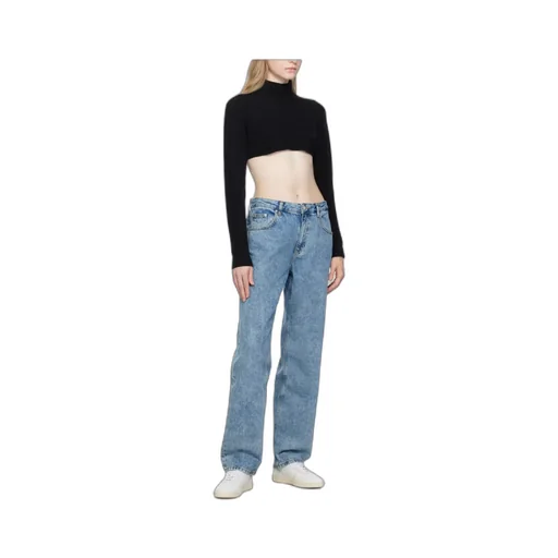 High-Necked Short Sweater