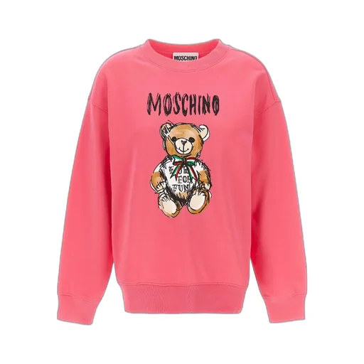 Teddy Bear Printed Crewneck Sweatshirt