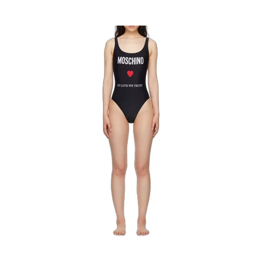 Logo Embroidered One-Piece Swimsuit