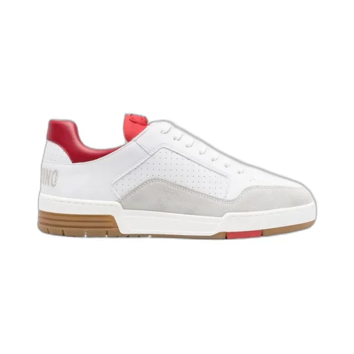 Logo-Embroidered Lace-Up Sneakers
