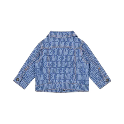 Logo Print Denim Jacket