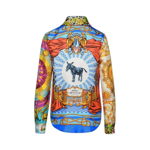 All-Over Graphic Printed Buttoned Shirt