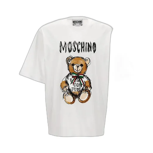 Teddy Bear-Print Cotton T-Shirt