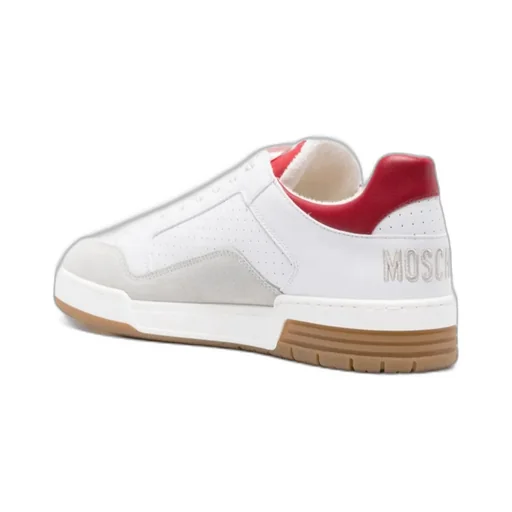 Logo-Embroidered Lace-Up Sneakers