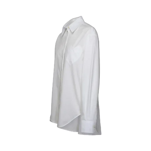 Heart-Patch Long-Sleeved Shirt