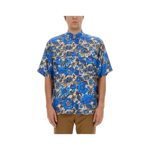 Floral Pattern Short Sleeve Shirt