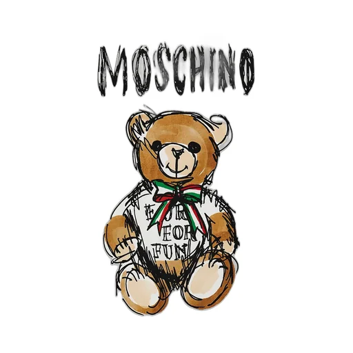 Teddy Bear-Print Cotton T-Shirt