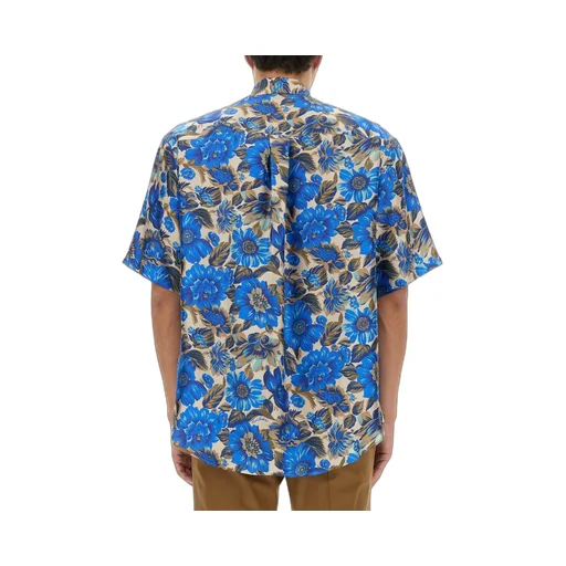 Floral Pattern Short Sleeve Shirt