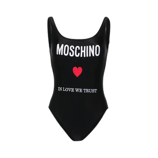 Logo Embroidered One-Piece Swimsuit