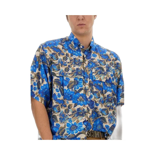 Floral Pattern Short Sleeve Shirt