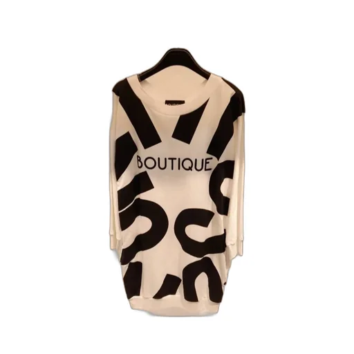 Logo Print Dress