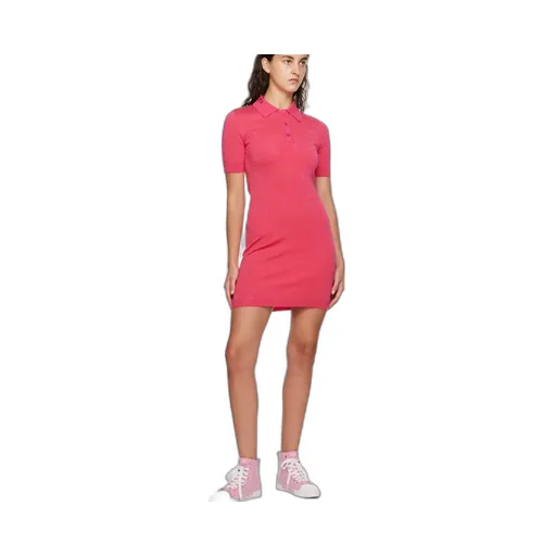 Button Short Sleeve Dress
