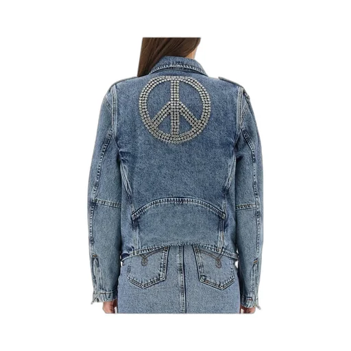 Lapel Long-Sleeved Denim Jacket