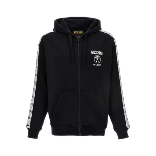 Double Question Mark Zipped Hoodie