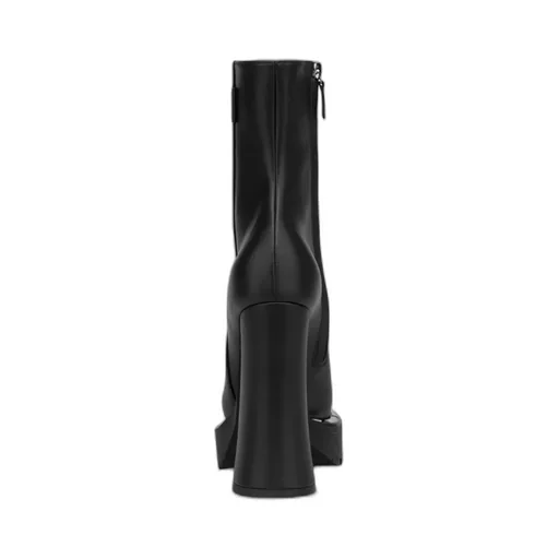 160Mm Platform Leather Boots
