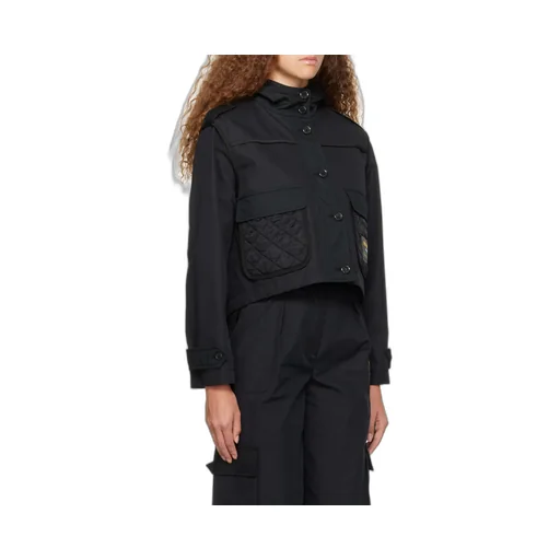 Long-Sleeved Spliced Casual Jacket