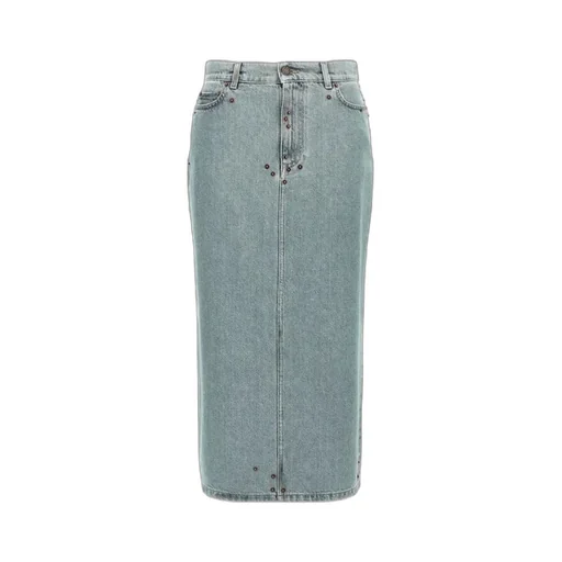 Midi Denim Skirt