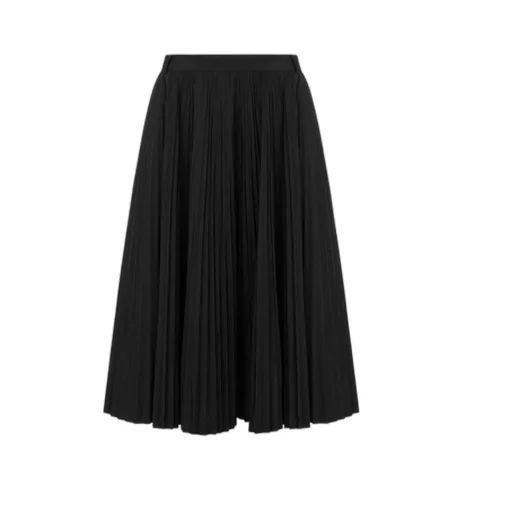 Pleated Midi Skirt