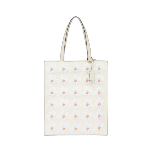 Floral Patch Tote Bag