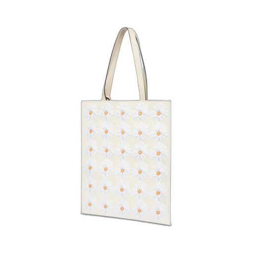 Floral Patch Tote Bag