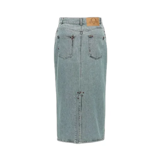 Midi Denim Skirt