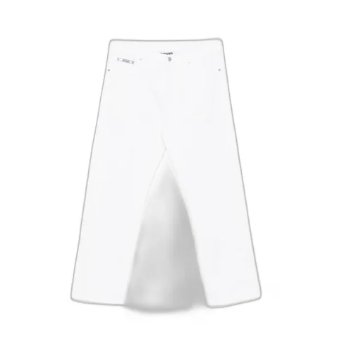 Logo Patch Straight-Leg Jeans