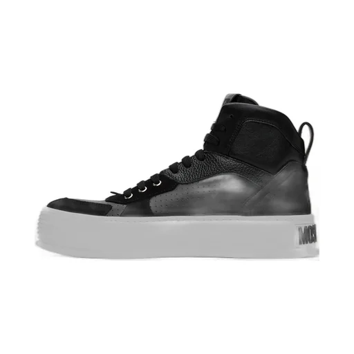 Bumps & Stripes High-Top Sneakers