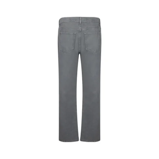 Logo Patch Straight-Leg Jeans