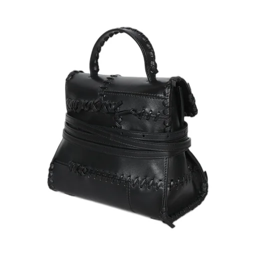 Woven Detail Shoulder Bag