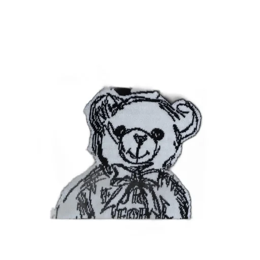 Teddy Bear-Intarsia Jumper