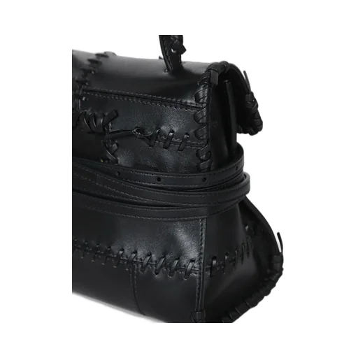 Woven Detail Shoulder Bag