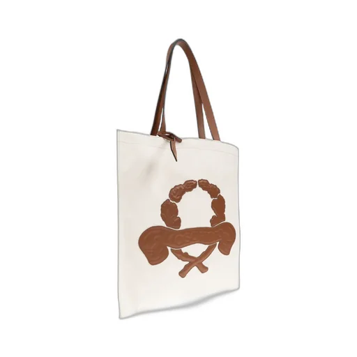 Logo-Debossed Shoulder Bag