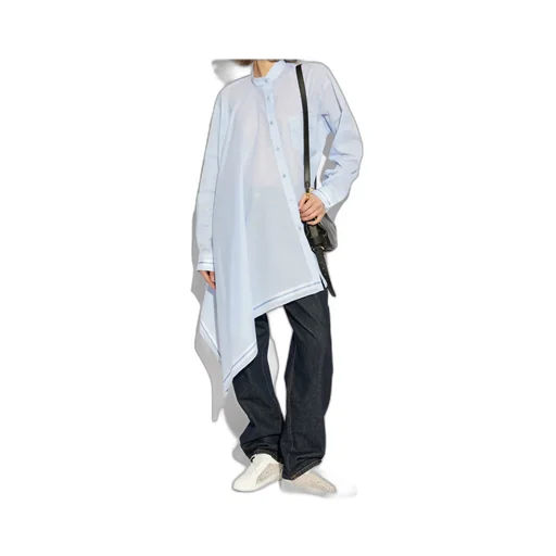 Asymmetrical Hem Shirt
