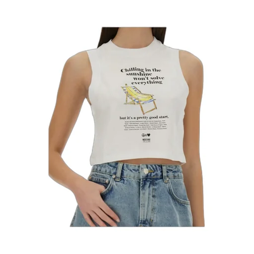 Cropped Top With Print