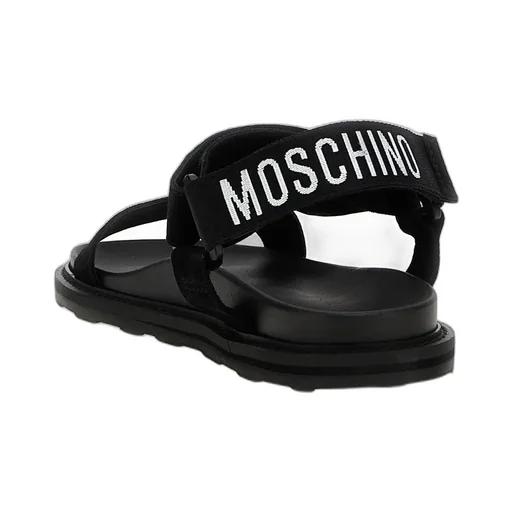 Logo-Jacquard Touch-Strap Fastened Sandals