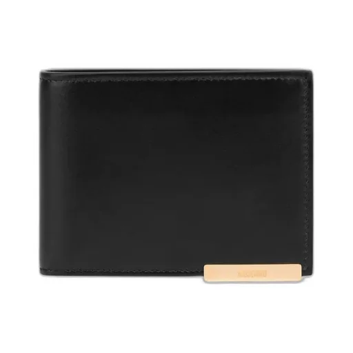 Logo Engraved Bi-Fold Wallet