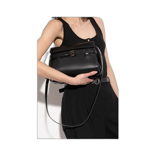Tie Me Foldover Top Crossbody Bag