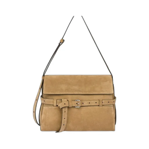 Tie Me Buckle Detailed Shoulder Bag