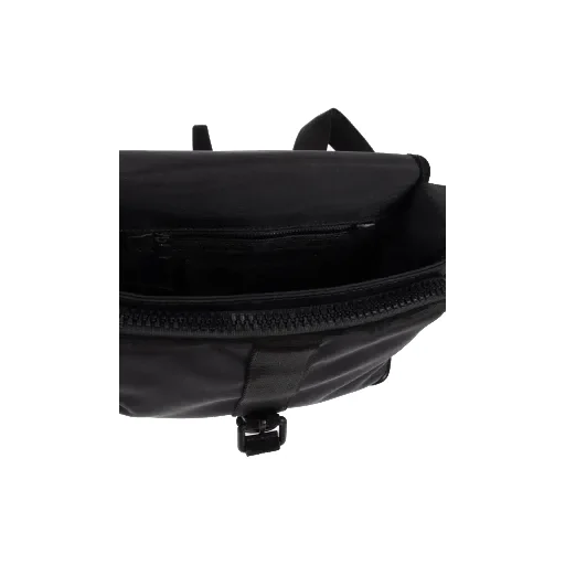 Logo-Plaque Buckled Shoulder Bag