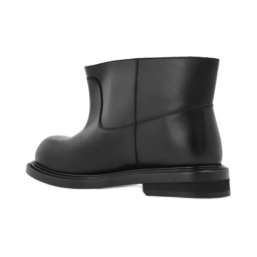 Round-Toed Ankle Boots