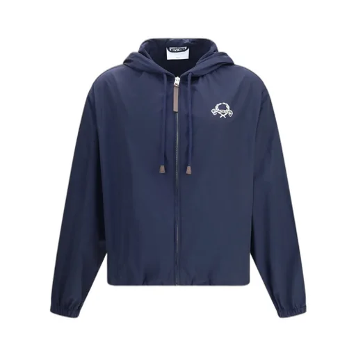 Logo-Embroidered Jacket