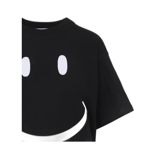 Smiley-Face Cotton T-Shirt
